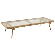 Beautiful, vintage glass topped coffee table and matching side tables. Plot Coffee Table In Teak With Cane Webbing Under A Tempered Glass Top For Sale At 1stdibs