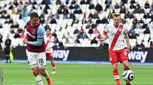 The 2020/21 premier league season is reaching its climactic end, with all. West Ham United 3 0 Southampton Hammers Clinch Europa League Spot Bbc Sport
