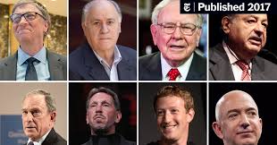 Who is the richest person in the world? World S 8 Richest Have As Much Wealth As Bottom Half Oxfam Says The New York Times