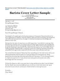 For writing tips, view this sample cover letter for a barista, or download the barista cover letter template in word. Barista Cover Letter Sample Msword Download Resume Coffee