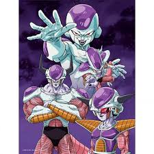 The most famous fight in dragon ball history took place on the planet namek between earth's adopted saiyan goku. Dragon Ball Z Frieza Transformations Glass Poster