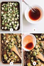 It's unbelievably easy, healthy, and packed with delicious sweet & spicy flavor. Honey Sriracha Brussels Sprouts The College Housewife
