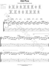 Ben Howard Old Pine Guitar Tab In F Major Download Print Guitar Tabs Guitar Ben Howard