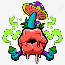 Download desain stiker kue lebaran cdr. Drippy Lips And Mushroom Cartoon Street Wear Design Logo Design Sticker Design Png Transparent Clipart Image And Psd File For Free Download