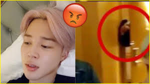Jimin Scared As Fan Breaks Into His Hotel Also Licks Jimin S Toliet Youtube