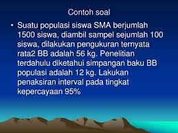 2 pendahuluan statistik inverensial membicarakan bgmn mengeneralisasi informasi yg telah diperoleh. Penaksiran Parameter Ppt Download