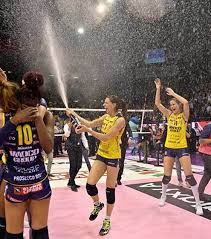 Review the journey of imoco volley conegliano in the. Volleyball The Imoco Volley Conegliano Team Pose Naked To Marca English