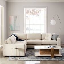 One of the best ways to keep the brown leather theme going around the couch is by using any coffee table with similar brown leather finishes. Buy Online Urban 3 Piece L Shaped Sectional Now West Elm Uae