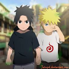 Sasuke And Naruto Being Friends Google Search In 2020 Kid Naruto Naruto And Sasuke Naruto Vs Sasuke