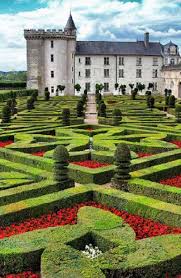 France Chateau De Villandry Jardim Frances Arquitetura Francesa Lindas Paisagens