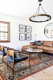It survived my son's baby and toddlerhood, wet diapers and all sorts of unmentionable things that happen to couches with boys and dogs in a house. How To Decorate A Leather Sofa Maison De Pax