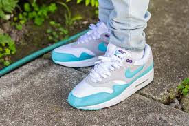 Nike Air Max 1 Aqua Anniversary On Feet Sneaker Review Nike Air Max Nike Shoes Air Max Nike Shoes Girls