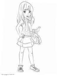 Check spelling or type a new query. Puppy Lego Friends Colouring Pages Novocom Top