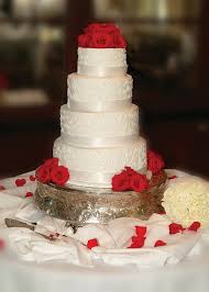 The zazzle marketplace has black white red wedding invitation designs from amazing designers starting as low as $2.21. Red White Wedding Cakes Stylish Eve