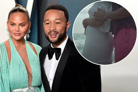 Hostess with the mostess kim kardashian threw her friends chrissy teigen and john legend a. Why Fans Think Chrissy Teigen Is Pregnant With Baby No 3