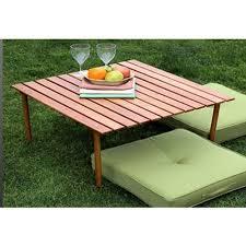Amazon Com Table In A Bag W2716 Portable Table With Carrying Bag Brown Patio Lawn Garden Portable Picnic Table Patio Furnishings Portable Table
