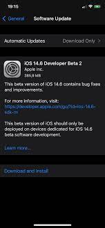 If you're interested in public beta profiles, visit apple website to download it. Beta 2 Of Ios 14 6 Is Live Iosbeta