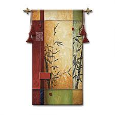Fine Art Tapestries Garden Dance I Li Leger Don 4107 Wh Asian Tapestries Fine Art Tapestries Tapestry Wall Hanging