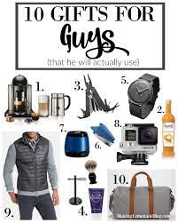 Ten Best Gifts For Guys That He Ll Use
