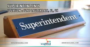 We Are Hiring Superintendents Position Opening Apply Today Interested In A Job In Fortlauderdale Fl Us This Could Be A Gre Job Posting Job Job Opening