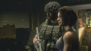 After government forces wiped out his former organization, carlos was scouted out by the umbrella corporation to join the u.b.c.s. Wallpaper Jill Valentine Carlos Oliveira Resident Evil Resident Evil 3 Remake Video Games 1920x1080 Figlover 1913181 Hd Wallpapers Wallhere