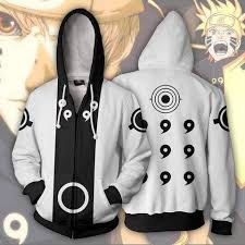 Naruto S Six Paths Sage Mode Zip Up Hoodie Jacket Naruto Hoodie Hoodies Naruto