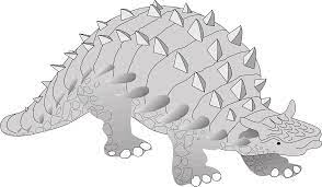 Green dinosaur clipart image 8. Dinosaur Ancient Spikes Free Vector Graphic On Pixabay