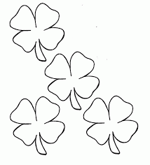 There are 9 colour combinations with spring leaves colors. Four Leaf Clover Printable Coloring Home