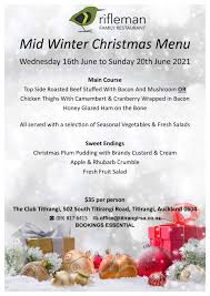 After the holiday season, winter's dark nights and cold temperatures can make finding a little cheer more difficult than ever. Mid Winter Christmas Titirangi Rsa