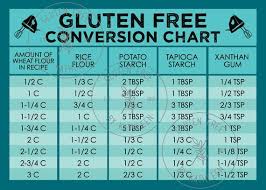 Turquoise Gluten Free Conversion Chart Digital Download Gluten Free Conversion Card Gluten Free Tools Celiac Conversation Chart