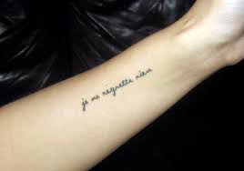 Forearm quote tattoos can be small and sweet tattoos don't always have to be bold statements. Quotes To Get Tattooed Quotesgram