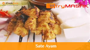 Ternyata caranya tidak serumit yang kamu kira. Resepi Sate Ayam Try Masak Icookasia Youtube