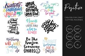 Download Positive Inspirational Quotes Graphic By Illuztrate Creative Fabrica PSD Mockup Templates