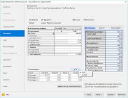 Speisenkalkulation vorlage / preiskalkulation in d. Lexware Warenwirtschaft Version Pro Premium Mit Kalkulation Von Artikeln Artikeln In Warengruppen Mit Gesamtvorlagen Und Von Projekten