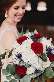 4.1 выбор и подготовка посадочного участка. White And Red Wedding Flowers Red Roses Vendella Roses Hydrangeas Blue Thistle Dusty Mille Blue Wedding Flowers White Wedding Bouquets Red Bouquet Wedding