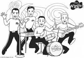 Plus, it's an easy way to celebrate each season or special holidays. Wiggles Band The Wiggles Coloring Pages For Kids Sprout The Wiggles Coloring Pages Wiggles Birthday
