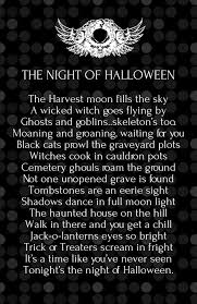 Romantic Halloween Poems Halloween Poems Halloween Poems For Kids Halloween Quotes