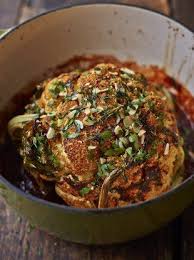 Pork Recipes Jamie Oliver Recipe Roasted Cauliflower Recipes Whole Roasted Cauliflower Recipes
