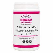 Schussler Salze Kur Rucken Gelenk Fit 2 4 7 225g St Fur Nur 14 95 Versandapotheke Myapo De