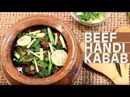 Beef Handi Kabab Recipe Youtube Beef Recipes Recipes Beef