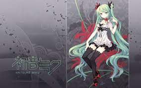 Anime Vocaloid Hatsune Miku Woman Wallpaper Hatsune Miku Anime Miku