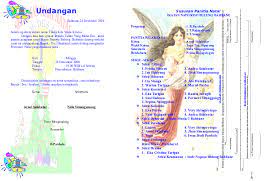 Membuat lebih halus dan tidak mudah sobek. Doc 21542974 Format Undangan Natal Gerald Rpl Academia Edu
