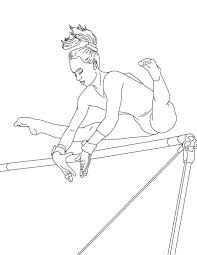 We found a picture of gymnastics to color. Coloring Pages Perfect Gymnastics Coloring Pages