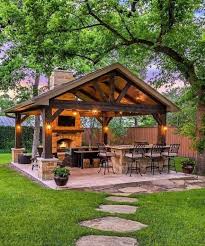 37 Newest Diy Outdoor Kitchen Designs Ideas On A Budget Cluedecor In 2020 Outdoor Fireplace Designs Rustic Outdoor Fireplaces Outdoor Patio Designs