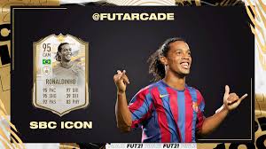 87 удр 79 сил 41 защ. Arcade Fut On Twitter Ronaldinho El Gaucho Pim Is Coming Via Sbc Leak Fifa Fut Fut21 Fifa21 News Sbc Icon Ronaldinho