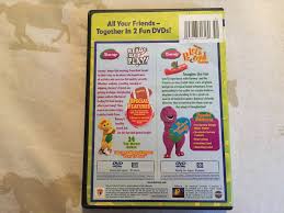Barney Bj And Baby Bop Leave Pin By Fabian S Media Corner 2001 On 20th Century Fox Kids Double Feature Dvd Barney Friends Fox Kids 20th Century Fox