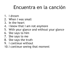 Te digo claro, claro no es nada raro, raro así se puede, amor ¡hey! Music Going Beyond The Cloze Williamson Ci Tprs