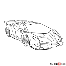 Lamborghini çizimi +boyama+3d iyi seyirler. Pin By Balti 2020 On Dibujos Sketch Outline Lamborghini Veneno Drawings