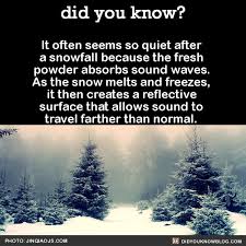 Beautiful Disaster 777 Snow Melting Reflective Surfaces Did You Know