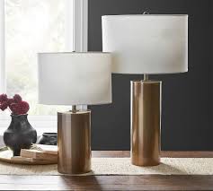 This tiered lamp is a stylish accent for your beside table, desk or vanity. Update Your Home Office With A Glam Table Lamp At Pottery Barn S Sale Candie Anderson